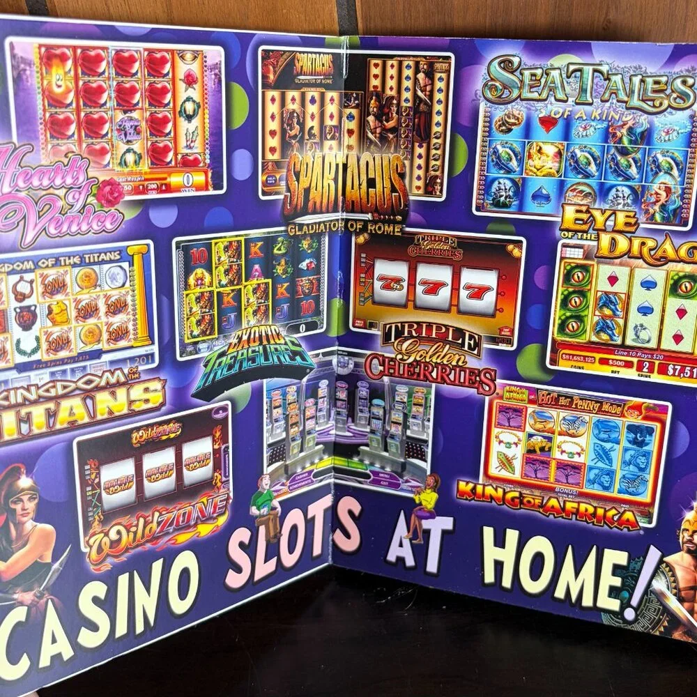 Reel Deal Slots: Treasures of the Far East (PC, 2009) Set of 3 Games - EUC